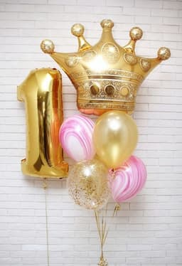 Композиция из шаров "Gold 2"