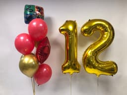 Композиция из шаров "Гриффиндор"