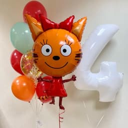 Композиция из шаров "Карамелька"