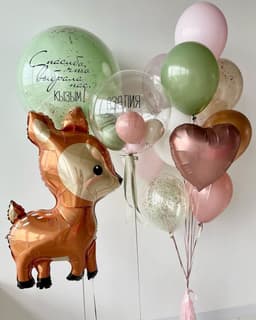 Композиция из шаров «Лесной оленёнок»