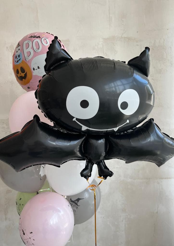Композиция из Шаров «Летучая мышка»