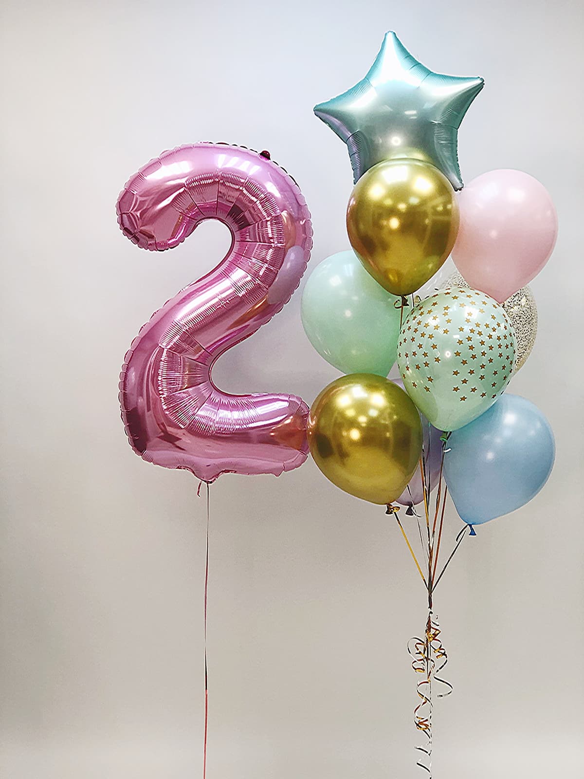 Композиция из шаров "Макаронс"