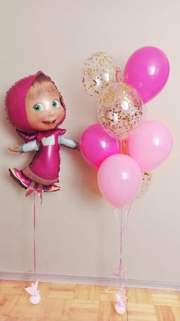 Композиция из шаров "Маша"