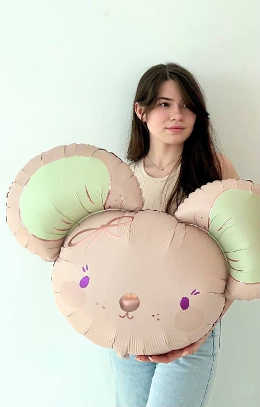 Композиция из шаров «Мышонок pink»