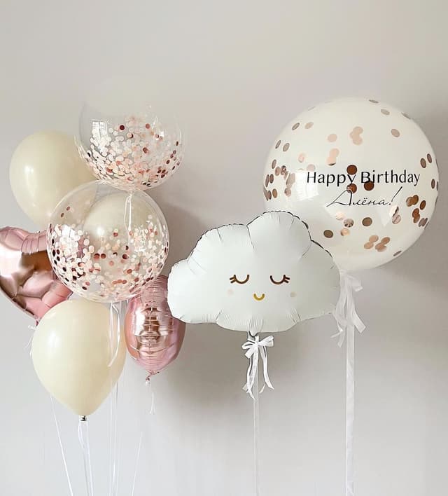 Композиция из Шаров «Облачная малышка» Композиция из Шаров «Облачная малышка»