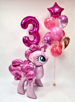 Композиция из шаров "Pinkie Pie 2"