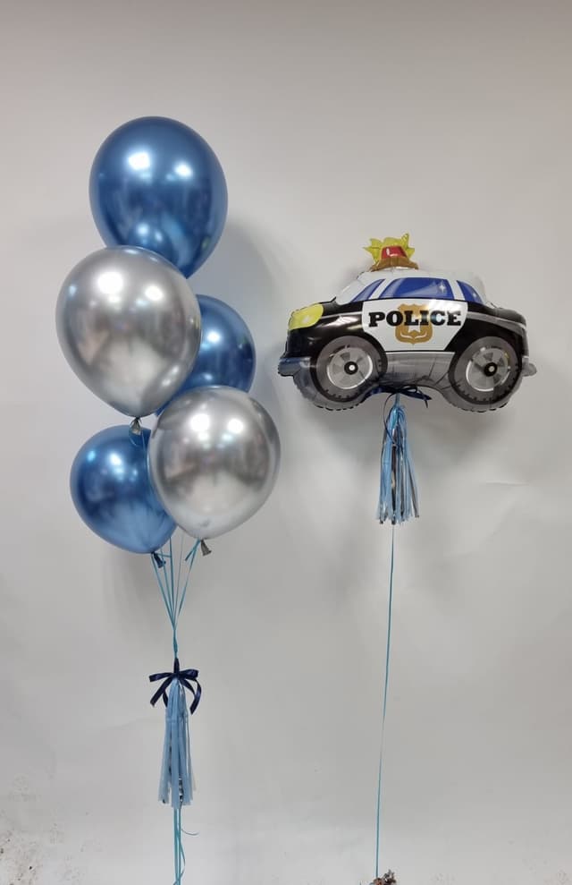 Композиция из шаров "Police" Композиция из шаров "Police"