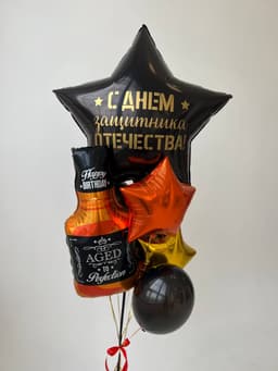 Композиция из шаров «Праздник с Виски»