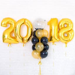 Композиция из шаров "Прощай школа!"