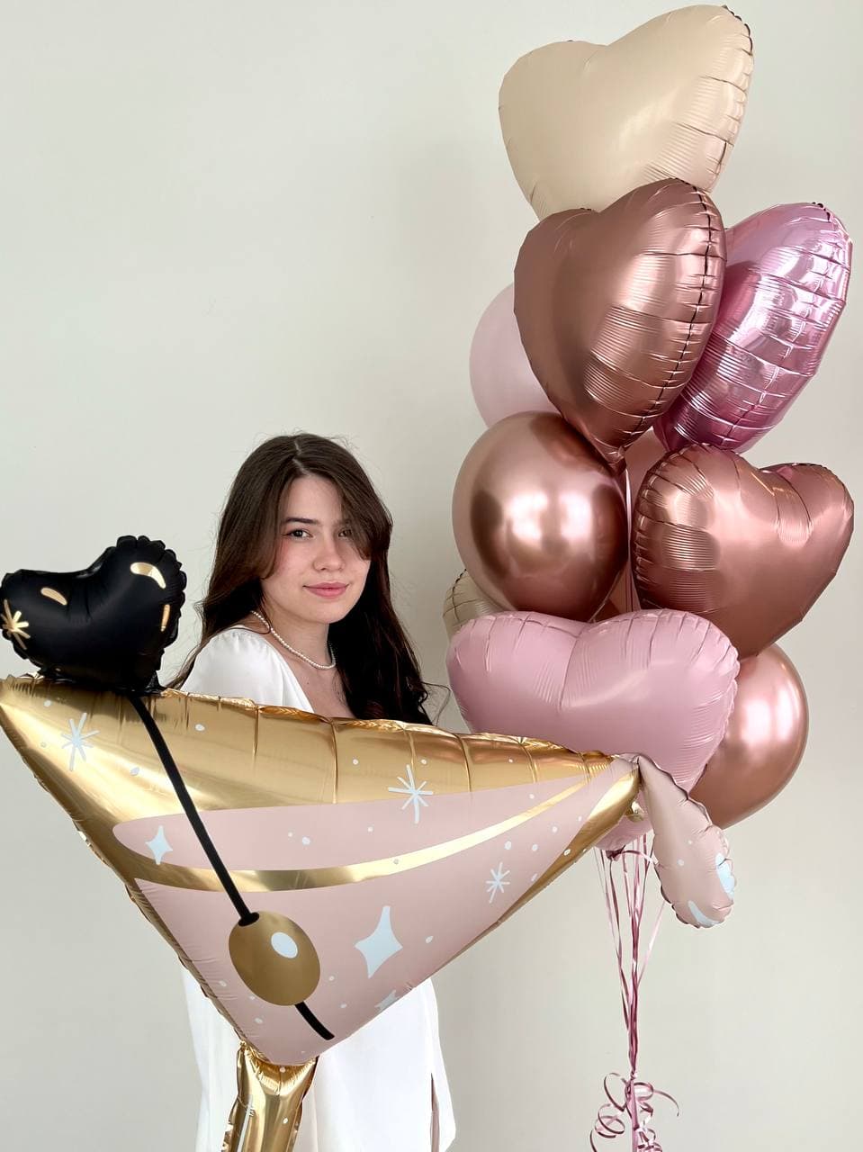 Композиция из шаров «Проссеко»