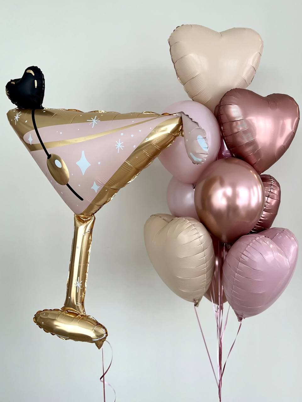 Композиция из шаров «Проссеко»