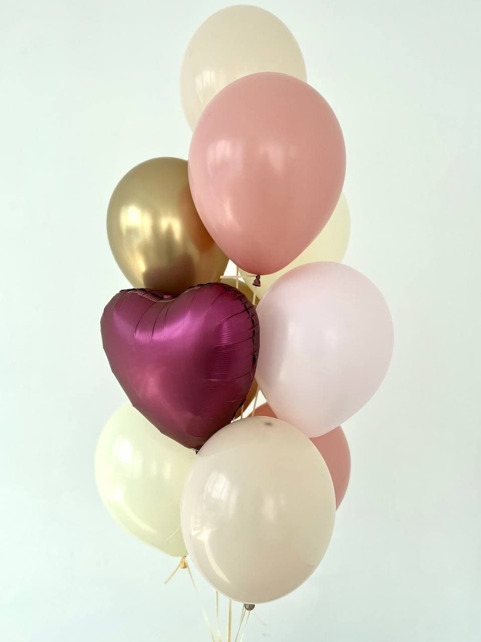 Композиция из шаров с воздухом «Бохо бабочка»