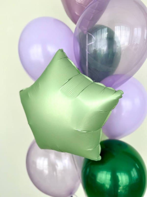 Композиция из шаров с воздухом «Дино праздник»