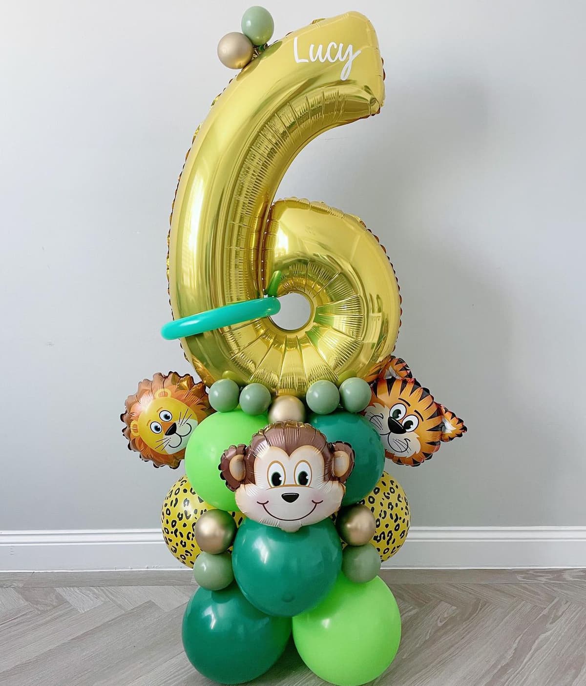 Композиция из шаров с воздухом "Сафари"