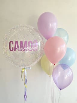 Композиция из шаров "Самой нежной"