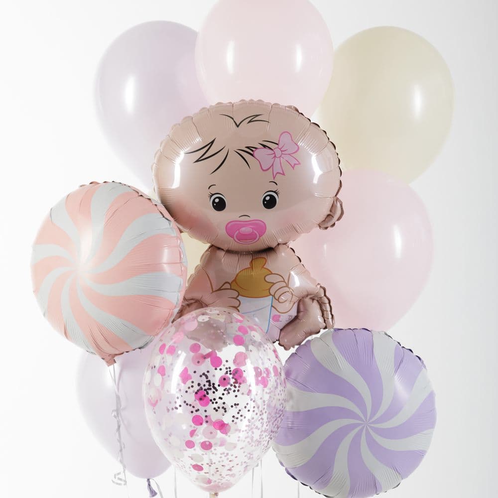 Композиция из шаров "Сладкая Девочка"