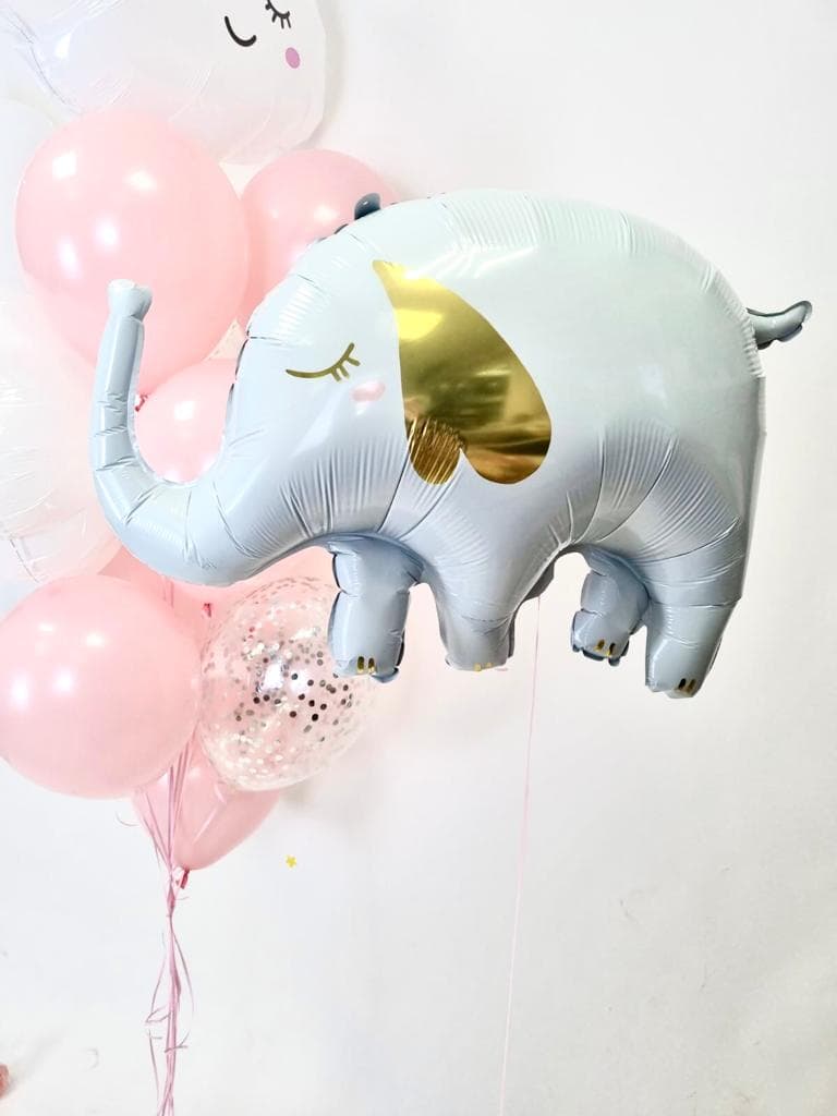 Композиция из шаров "Soft pink"