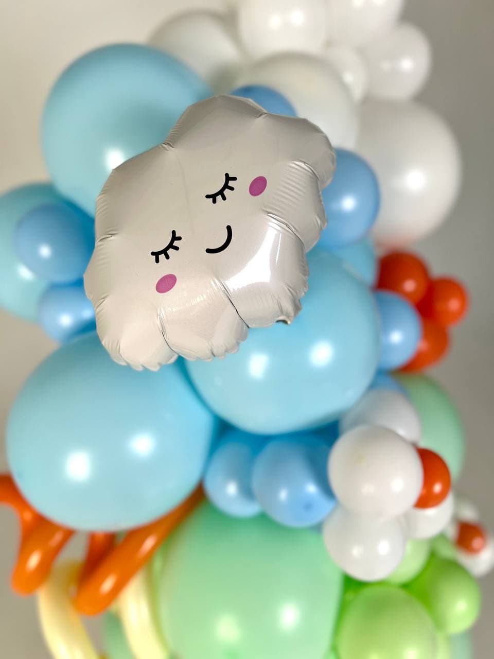 Композиция из шаров «Светит солнышко»