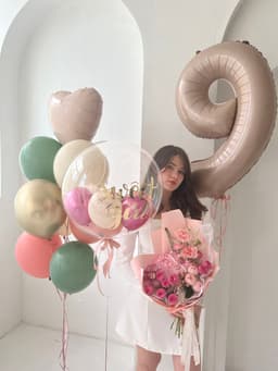 Композиция из шаров «Sweet girl»