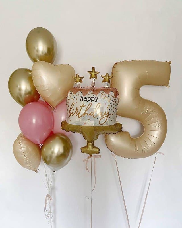 Композиция из шаров "Тортик" Композиция из шаров "Тортик"