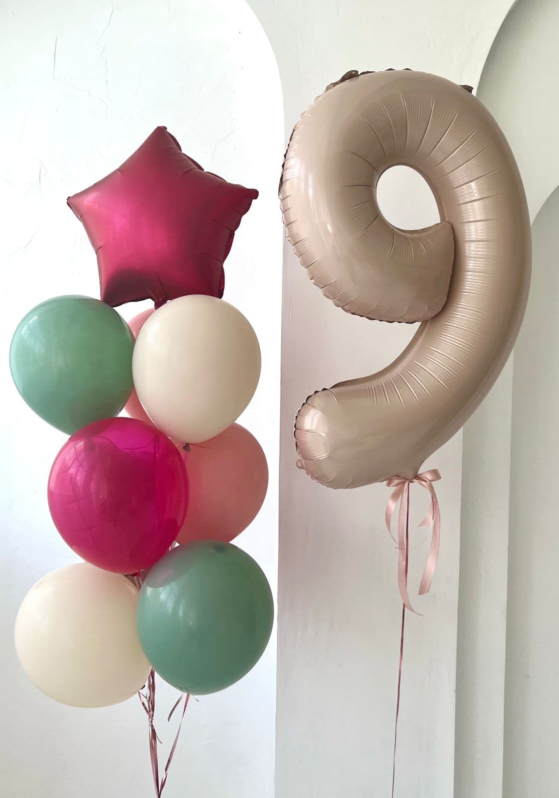 Композиция из Шаров «Вишневый»