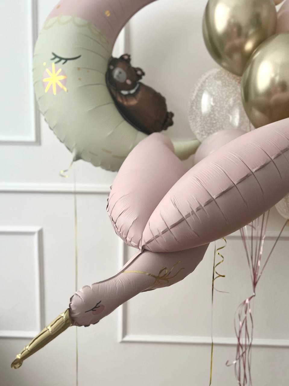 Композиция из шаров «Выписка XXL девочка»