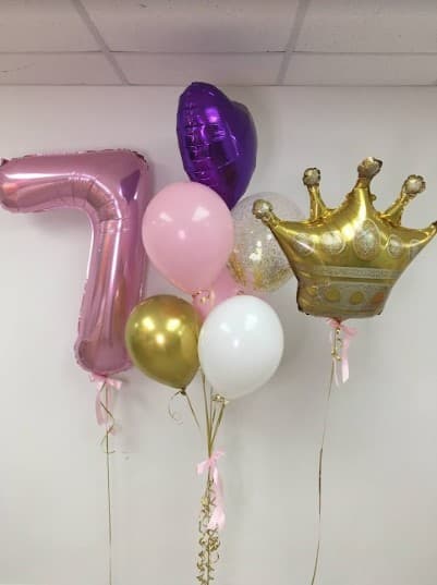 Композиция из шаров "Юная Принцесса" Композиция из шаров "Юная Принцесса"