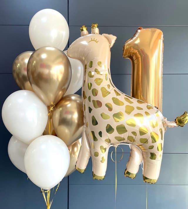 Композиция из шаров "Жираф" Композиция из шаров "Жираф"