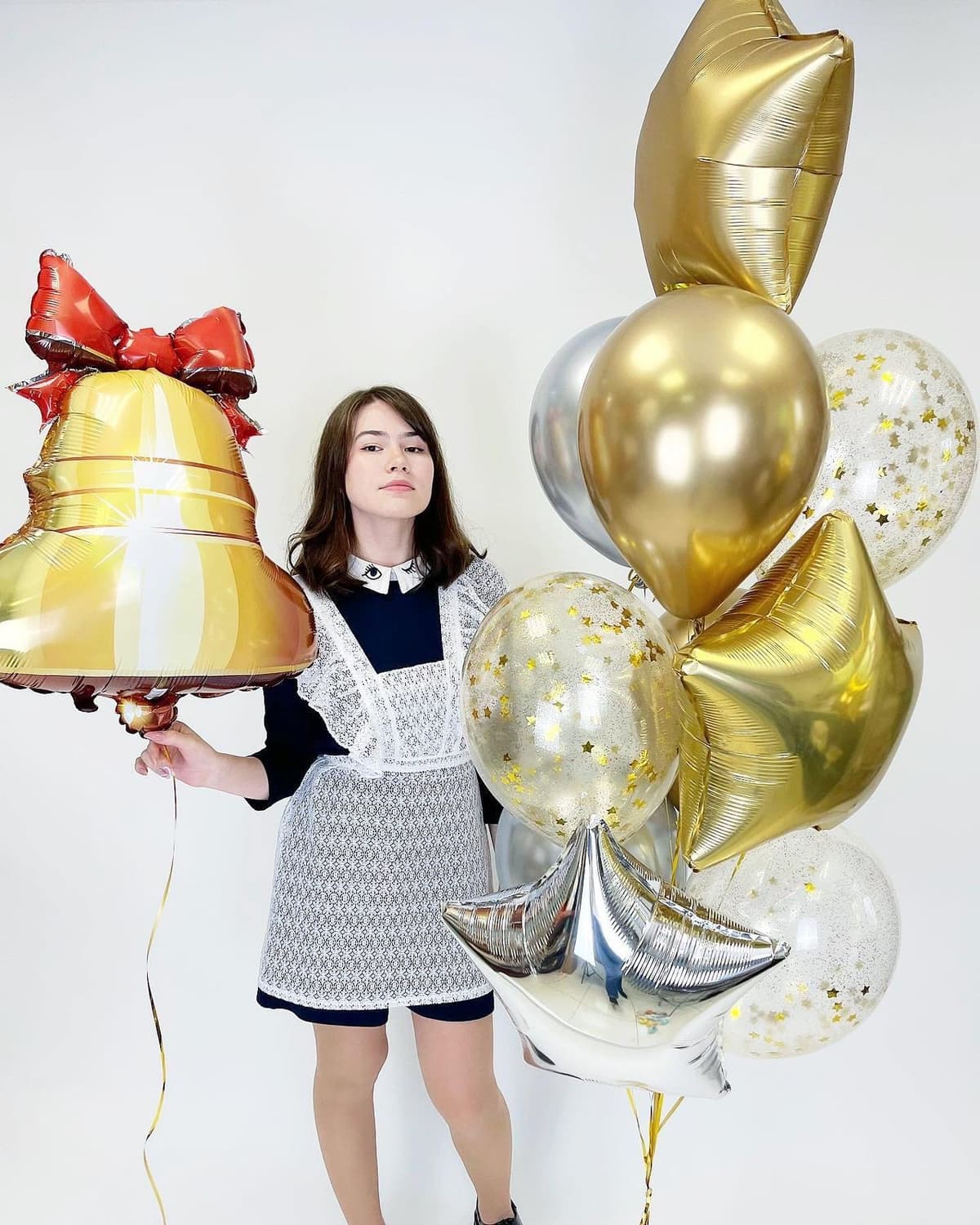 Композиция из шаров «Звон колокольчика»