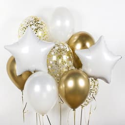 Композиция на грузах "Звезды и хром"