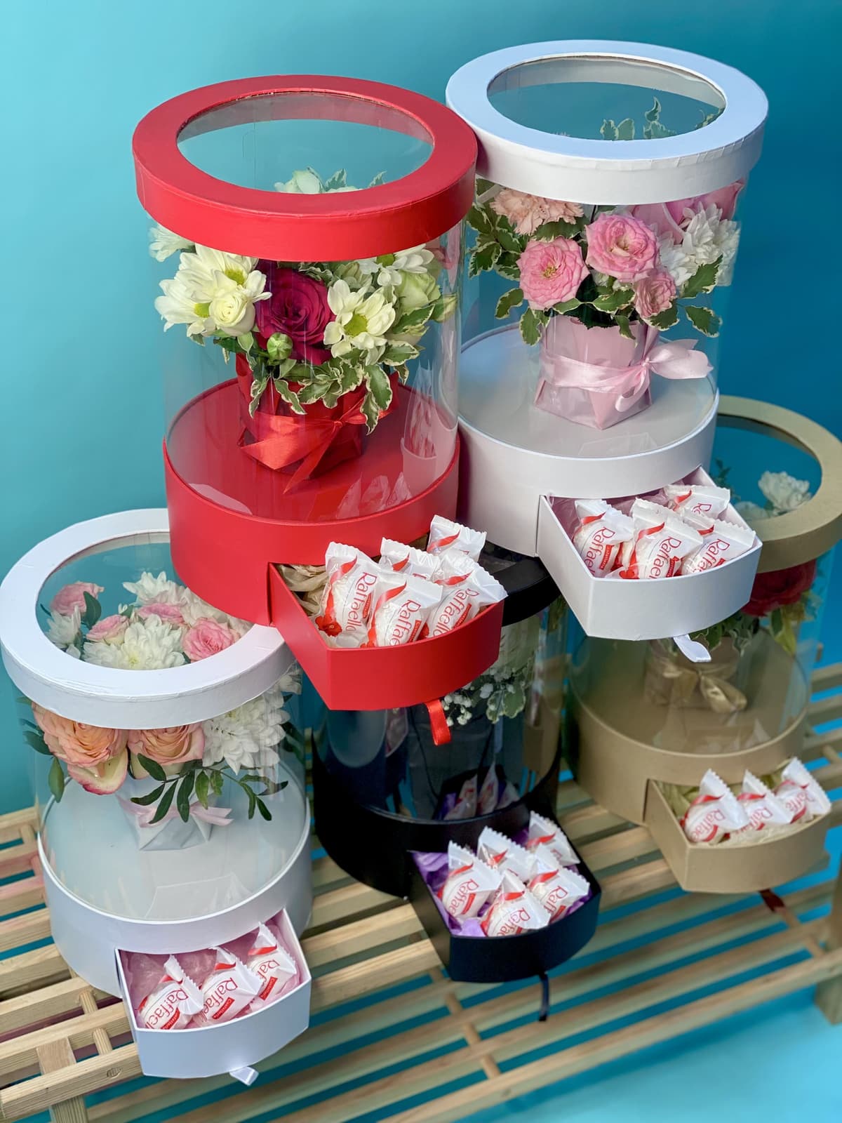 Красочная композиция в аквариуме с сюрпризом №3