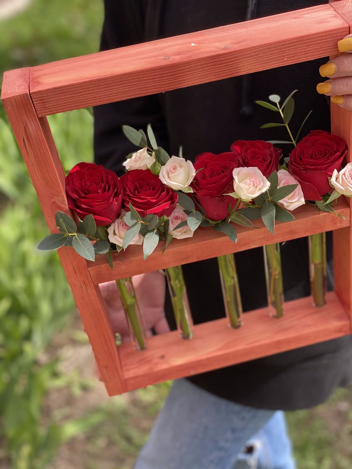 Композиция в пробирках №1