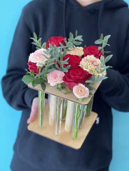 Композиция в пробирках "A magical moment"