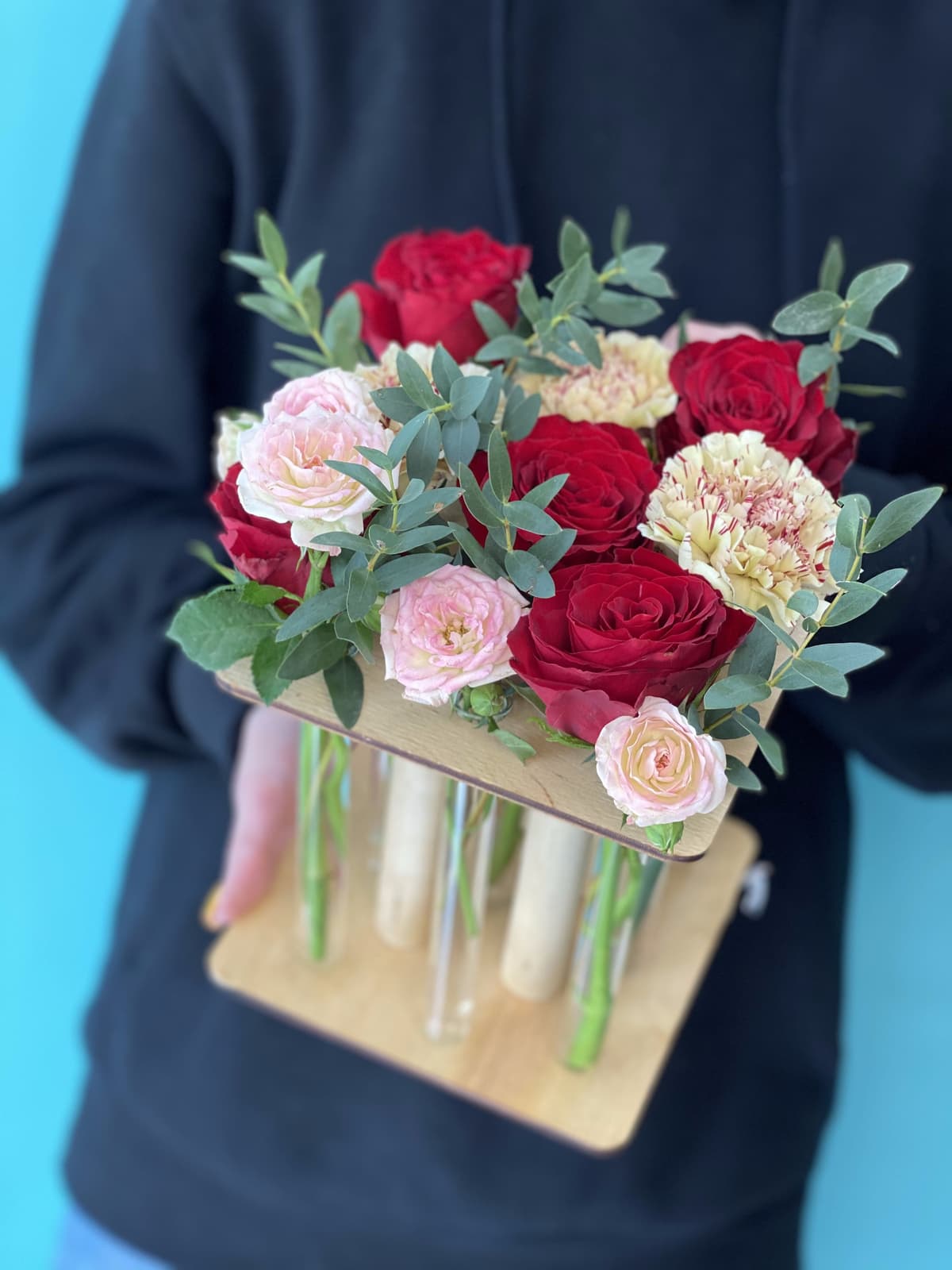 Композиция в пробирках "A magical moment"