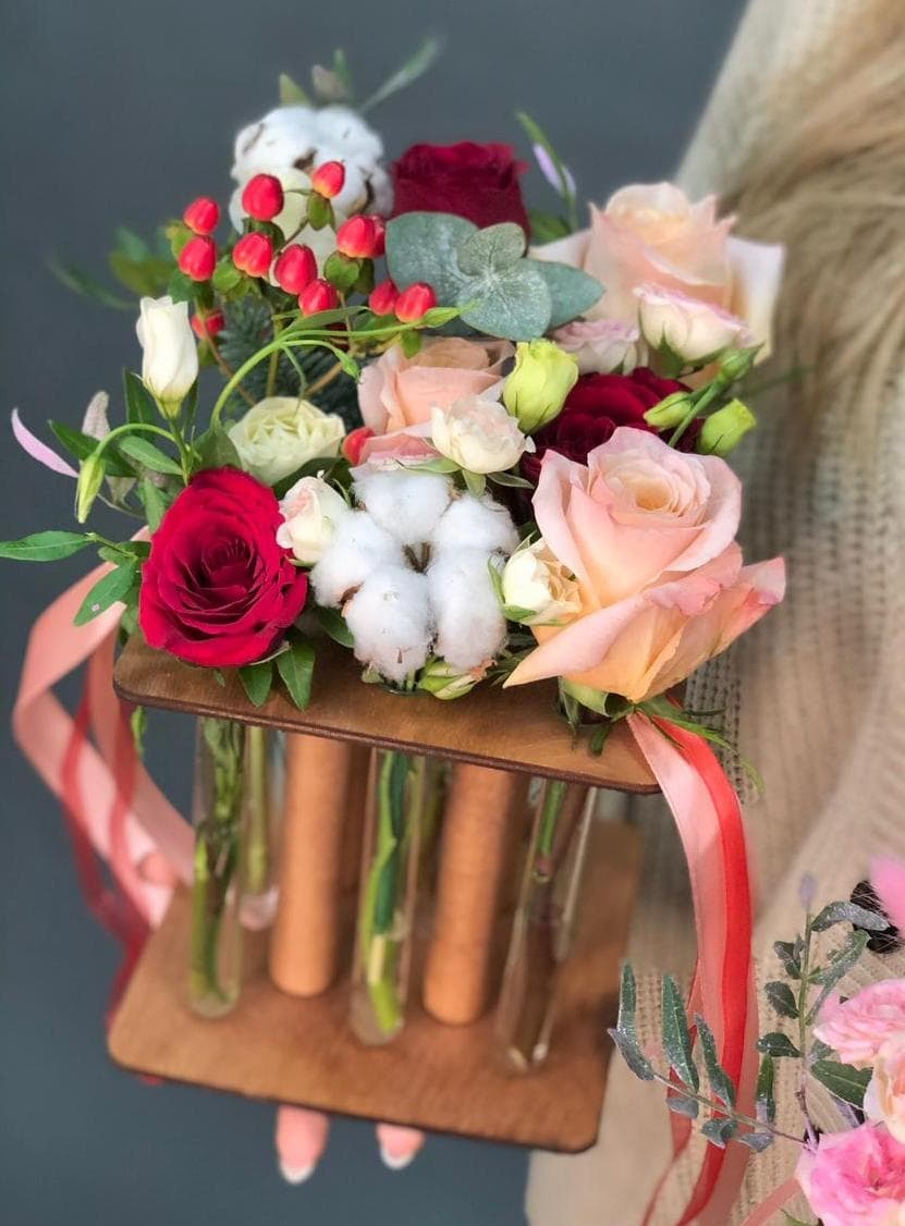 Композиция в пробирках "Фантазия" Уфа