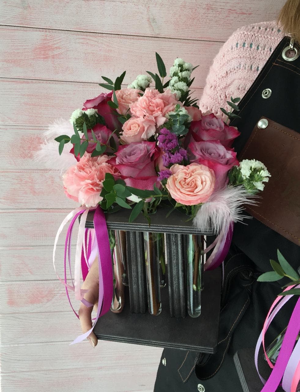 Композиция в пробирках "Фантазия"