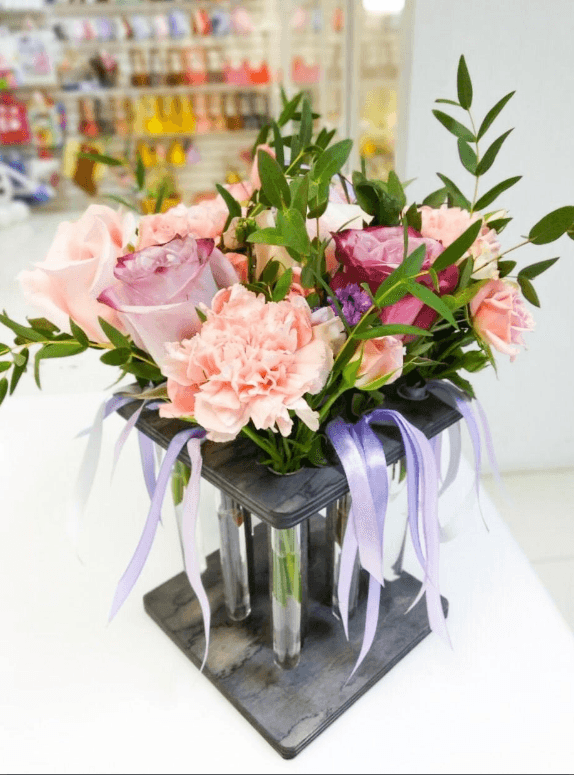 Композиция в пробирках "Мечты"