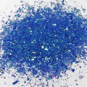 Конфетти блестки,голубые голография,фольга 20гр