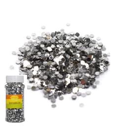 Конфетти блестки шестригранное серебро 1гр