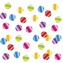 Конфетти круглое разноцветное 1 гр