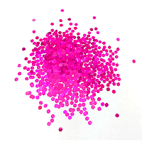 Конфетти шестигранное фуксия 1 гр