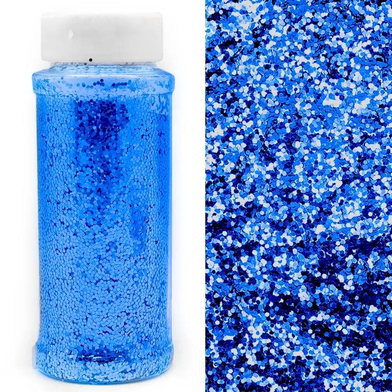 Конфетти синие шестигранники 1 гр