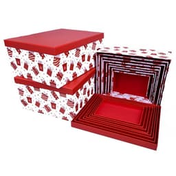 Коробка 37,5*29*16 Новогодние сюрпризы