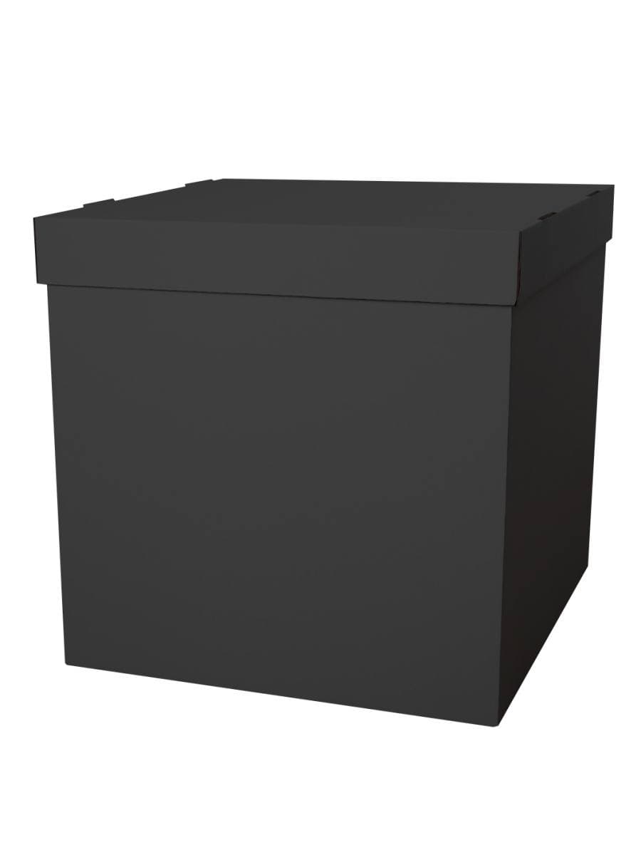 Коробка 70*70*70 см для сюрприза черная