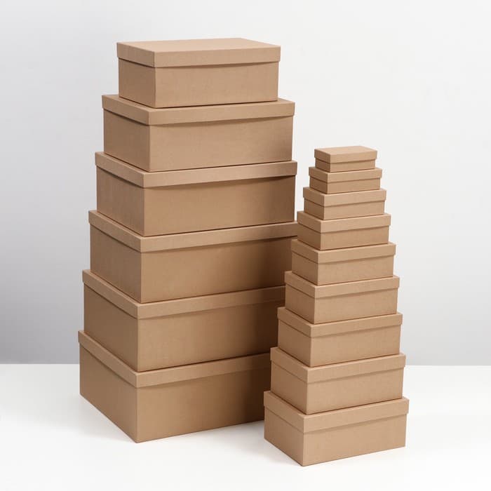 Коробка крафт 11,5 х 6,5 х 4см