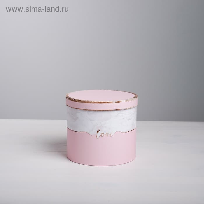 Коробка «Мрамор», 16 х 16 х 14 см