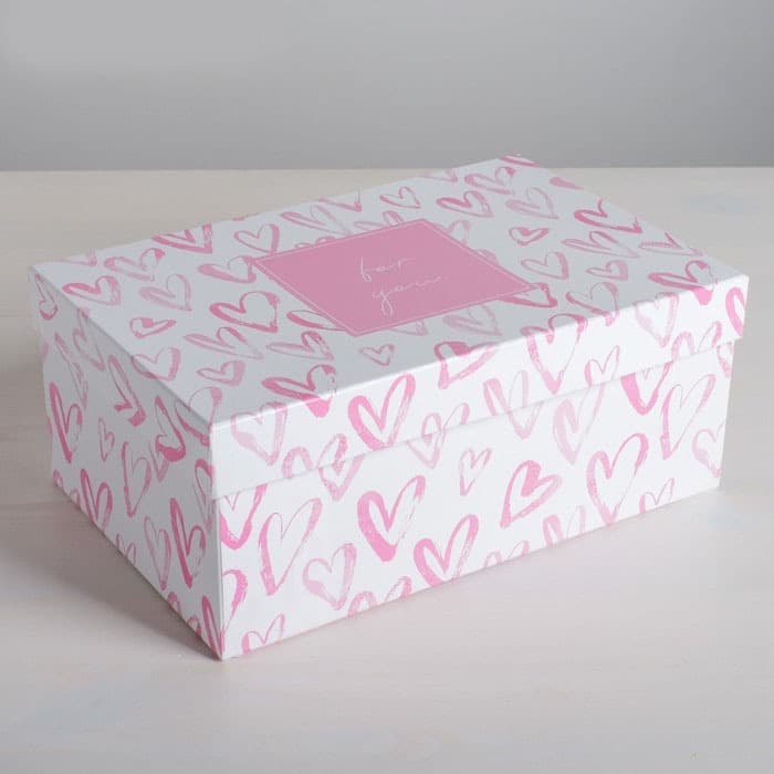 Коробка «С любовью», 26 х 17 х 10 см