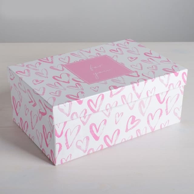 Коробка «С любовью», 26 х 17 х 10 см Коробка «С любовью», 26 х 17 х 10 см