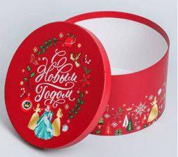 Коробка "С новым годом!", Disney, 25 × 25 × 15 см