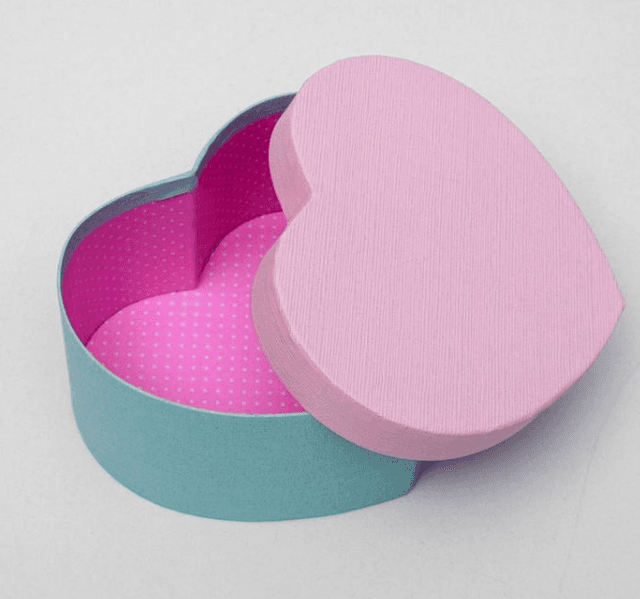 Коробка "Сердце", розовый, 30 х 28 х 14 см Коробка "Сердце", розовый, 30 х 28 х 14 см